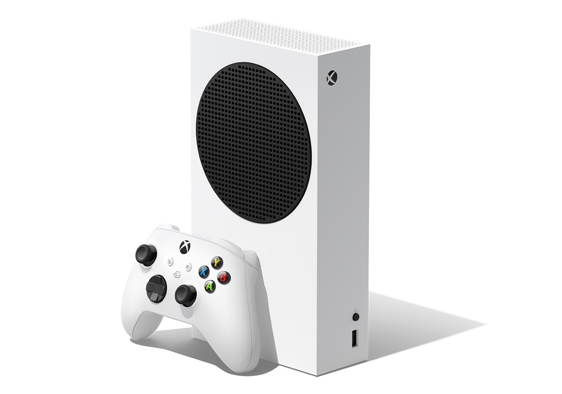 White X Box Series S console with controller